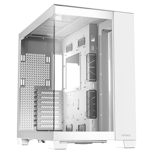 Antec C8 Full Tower E-ATX Temperli Camlı Çift Hazneli Beyaz Bilgisayar Kasası
