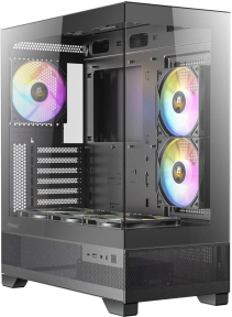 Antec CX700 ARGB Mid Tower ATX Panoramik Temperli Camlı Siyah Bilgisayar Kasası