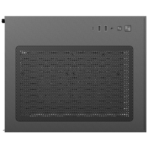 Antec CX60M ARGB Mini Tower Micro-ATX Temperli Camlı Siyah Bilgisayar Kasası