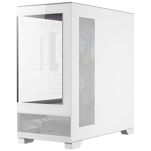 Antec CX500M ARGB Mini Tower Micro-ATX Temperli Camlı Beyaz Bilgisayar Kasası