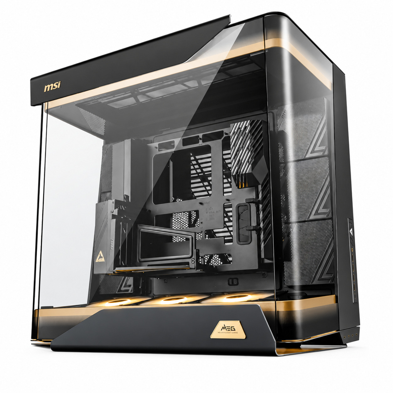 MSI MEG Maestro 900R E-ATX Full Tower Panoramik Temperli Cam Gaming (Oyuncu) Kasa