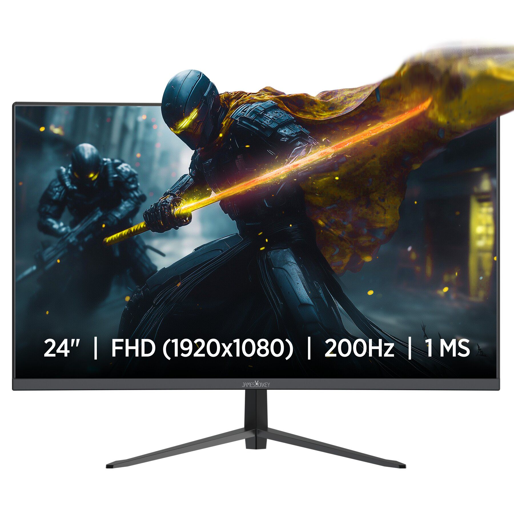 James Donkey Rion R10 24″ 200Hz 1Ms FHD VA Curved Gaming Monitör (Ölü Pikselde Anında Değişim)