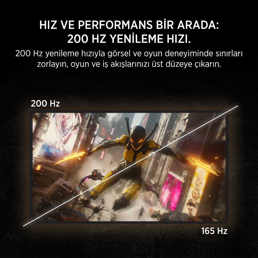 James Donkey Rion R10 24″ 200Hz 1Ms FHD VA Curved Gaming Monitör (Ölü Pikselde Anında Değişim)