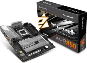 SAPPHIRE NITRO+ B850A WiFi7 52123-03-40G AM5 DDR5 8000+MHz (OC) ATX Gaming (Oyuncu) Anakart