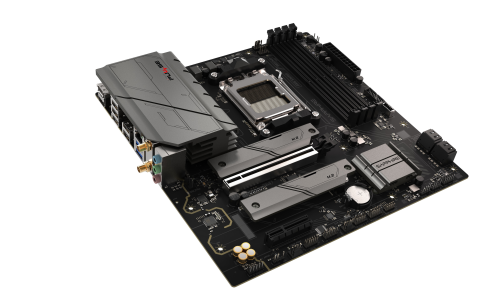 SAPPHIRE PULSE B850M WiFi6 52123-04-40G AM5 DDR5 7600+MHz (OC) mATX Gaming (Oyuncu) Anakart
