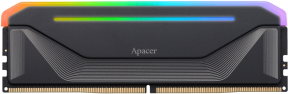 Apacer NOX RGB 16GB (1x16GB) 5200MHz CL40 DDR5 Gaming Ram (AH5U16G52C522NBAA-1)