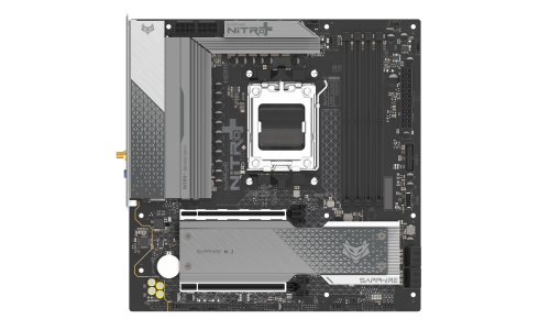 SAPPHIRE NITRO+ B850M WiFi6 52123-01-40G AM5 DDR5 8000+MHz (OC) mATX Gaming (Oyuncu) Anakart