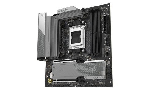 SAPPHIRE NITRO+ B850M WiFi6 52123-01-40G AM5 DDR5 8000+MHz (OC) mATX Gaming (Oyuncu) Anakart